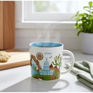Starbucks Utah You Are Here Collection 14‎ oz Ceramic Mug